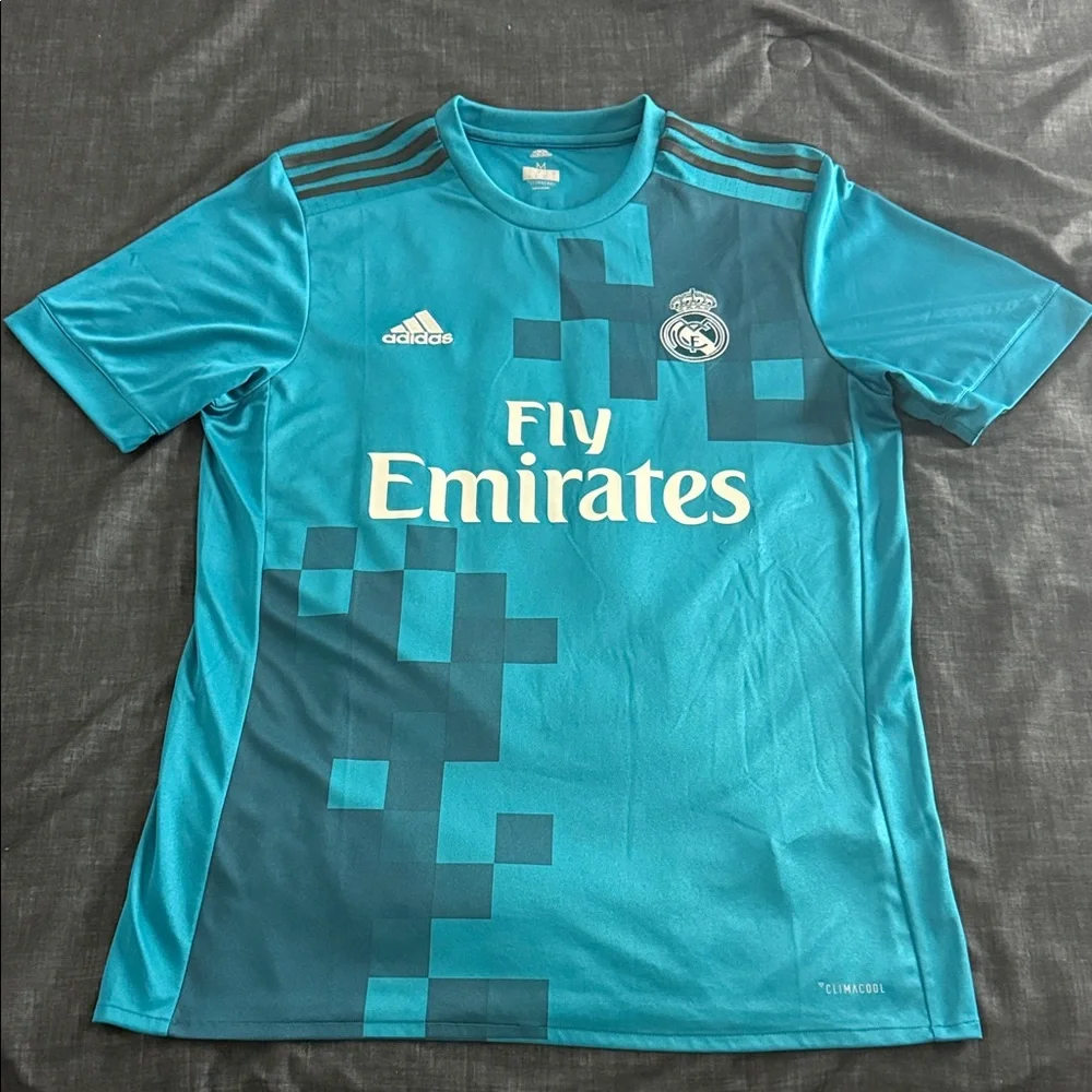 Real Madrid #10 Luka Modric 2017-18 Adidas Third Jersey